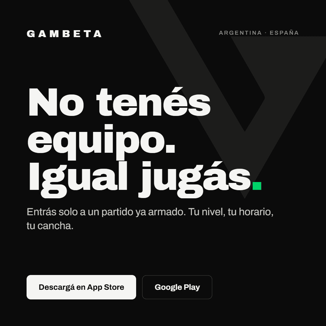 Gambeta - Jugá distinto